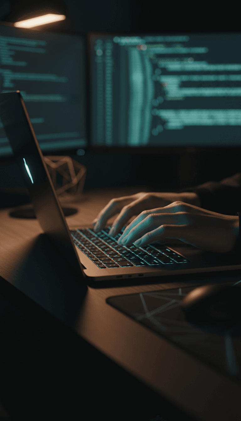 Developer implementing IT solutions