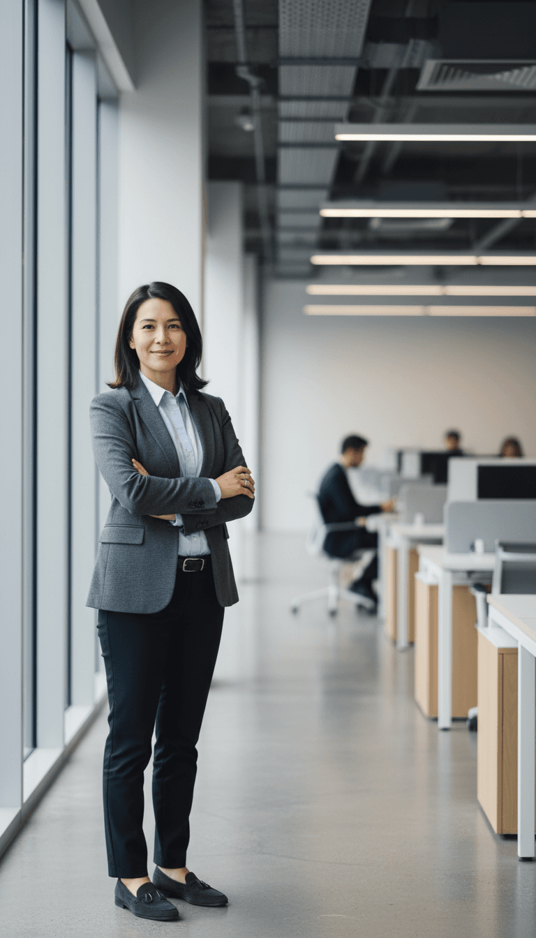 Team member in office environment